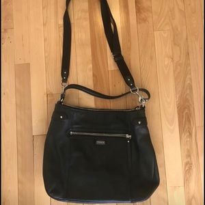 Coach Leather Convertible Shoulder/Crossbody Purse